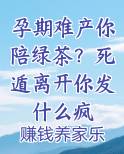孕期难产你陪绿茶？死遁离开你发什么疯笔趣阁